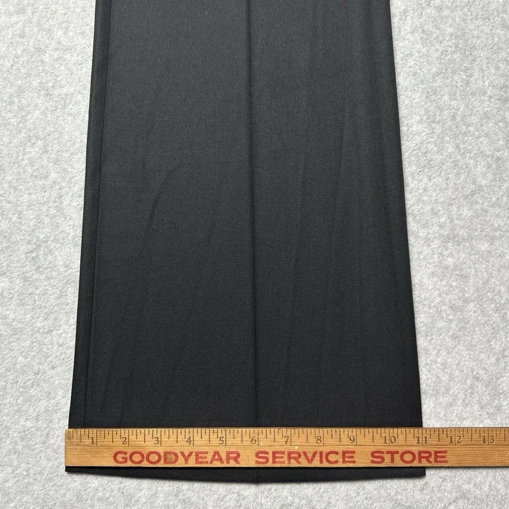 Trina Turk Black Wide Leg Dress Pants Office Classy Size 4 30X31‎ Style #289419